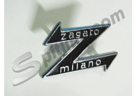 Fregio laterale verniciato Zagato Milano per Lancia Fulvia Sport 2^ serie