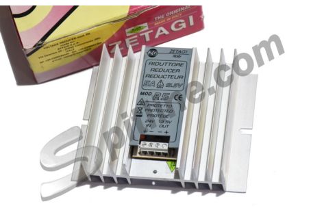 Riduttore di tensione da 24V a 12V (Max 5A.) ZETAGI R5 Autoprotetto
