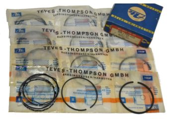 Serie fasce elastiche ATE diam. 77 mm per pistoni Fiat 1500