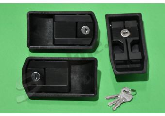 Maniglie porte e cofano leve nere Fiat X1/9 - Lancia Stratos
