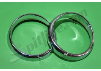 Cornici faro con visiera (diam. esterno mm 185) Fiat 1100/103