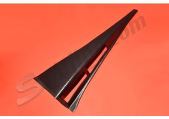 Fianchetto angolare portiera posteriore sinistro a 2 fori Alfa Romeo Duetto Spider ('87-'93)