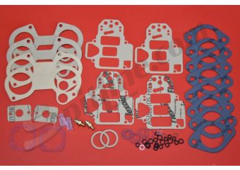 Guarnizioni carburatori Weber 45 DCOE (valvola a spillo ø 2,25) Alfa Romeo serie Giulia - BMW Alpina 1800 TI