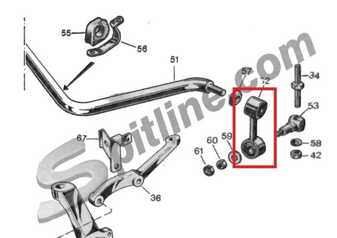 OPTIMAL G7-1170 Bielletta Barra Stabilizzatrice Assale Anteriore | Compatibile Con Land Rover Range Rover III L322 (2002-2012) - 3