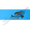 Scritta S con 2 perni lisci di fissaggio per Lancia Fulvia Sport Zagato, Fulvia Coupè Rallye 1,3 S