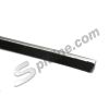 Feltro raschiavetro (spezzone da 1 metro) con anima metallica e bordino inox Alfa Romeo (105_), Fiat, Lancia Fulvia, Ferrari, Lamborghini, Maserati
