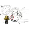 Vite regolazione per ganasce freno a mano Alfa Romeo serie Giulia 105/115
