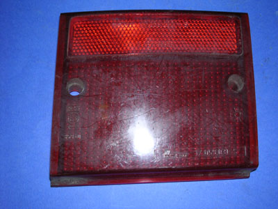 Vetrino rosso fanale posteriore sinistro Fiat 127 L-C-CL ('77-'82)