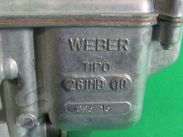 Carburatore Weber 26 IMB 10 per Fiat 500F (10/'68-), 500L - Autobianchi Bianchina
