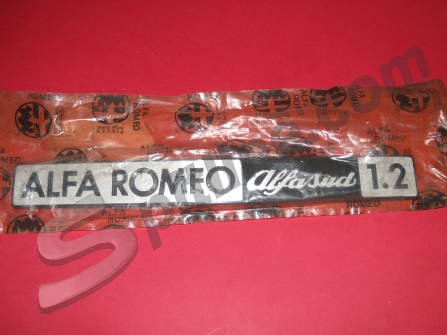 Scritta posteriore Alfa Romeo Alfasud 1.2