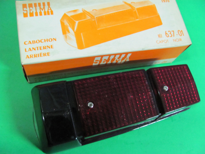 Plastica fanale posteriore Seima bordo nero Citroen ID-DS 1970
