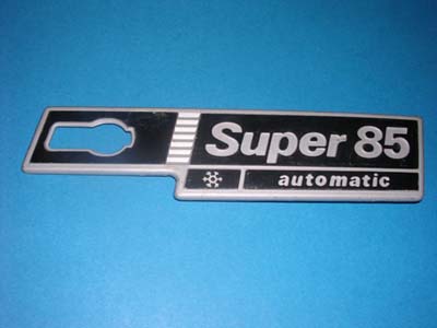 Scritta laterale destra SUPER 85 automatic per Fiat Ritmo