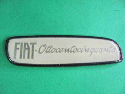 Placca per cruscotto Fiat 850