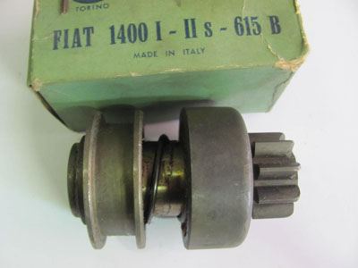 Pignone motorino di avviamento (9 denti-6 cave) Fiat 1400 1^ e 2^ serie-615 B