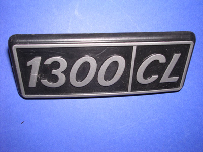 Scritta laterale 1300 CL per Fiat 128