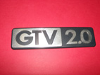 Scritta posteriore GTV 2.0 per Alfetta GTV