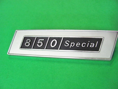 Scritta per cruscotto Fiat 850 Special