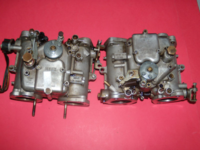 Coppia carburatori Solex C40 ADDHE Alfa Romeo 75 etc.