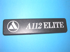 Scritta in plastica posteriore Autobianchi A112 Elite