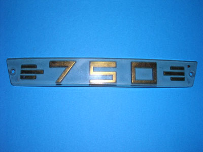 fregio in plastica 750 per Fiat 600, 750