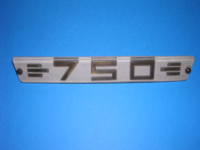 Fregio in plastica Fiat 600-750