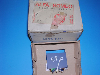 Strumento temperatura acqua Jaeger Alfa Romeo Alfetta 2^s (11642640100105)