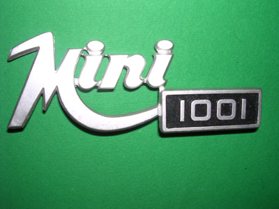 Scritta Mini 1001 per Innocenti
