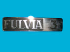 Scritta posteriore FULVIA 3 per Lancia Fulvia Coupè 3^ serie