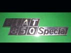 Scritta FIAT 850 Special