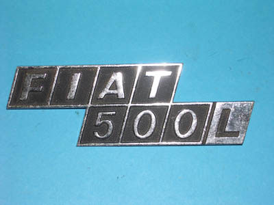 Scritta posteriore in metallo FIAT 500L