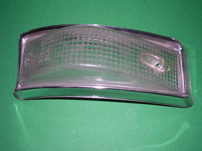 Vetrino fanale anteriore sx bordo cromato Simca 1000 dal '69