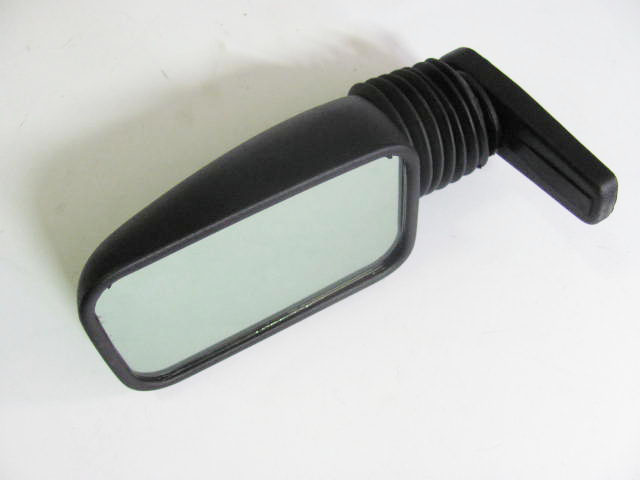 Specchio retrovisore laterale vetro azzurrato. Universale per montaggio a destra o sinistra (fissaggio con viti)