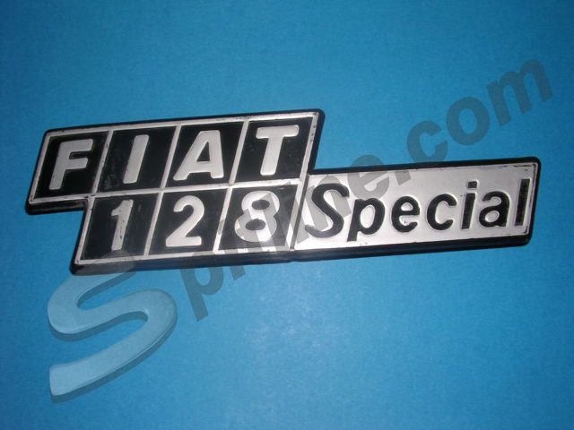 Scritta posteriore in plastica Fiat 128 Special