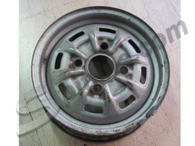 Cerchio ruota Fergat 4½ x 14" usato per Lancia Fulvia Coupé 2^ serie, Fulvia 3 ('70→), Fulvia Sport