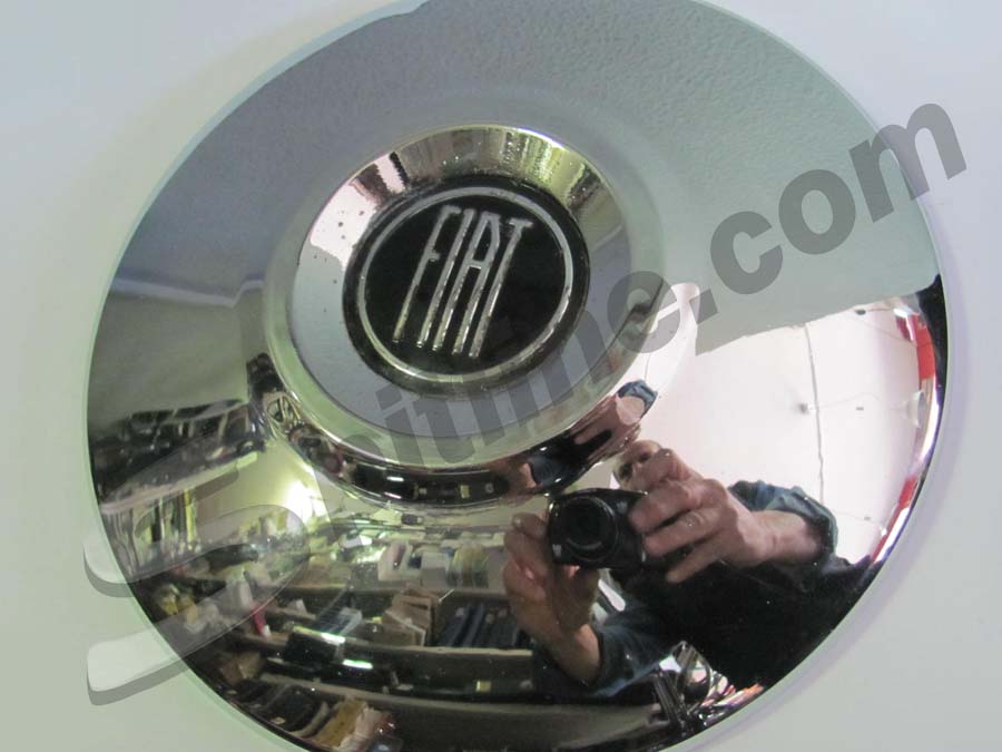 Coppa ruota usata Fiat 1800, 2100 2^ serie, 1500L, 2300 U.T. (per cerchi con bugne)