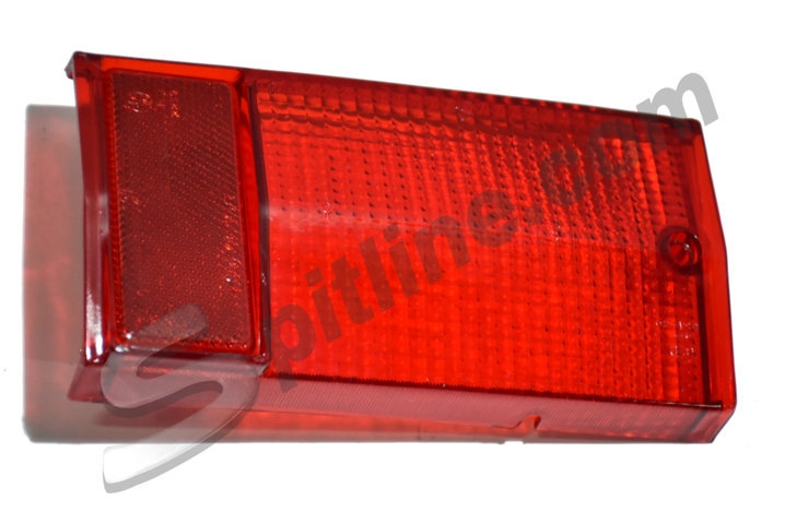 Plastica rossa fanale posteriore destro (posizione-stop) Fiat 124 Spider 2^ serie ('69-'79)