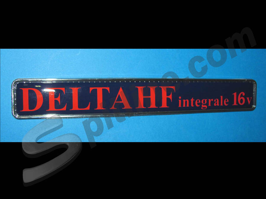 Scritta in plastica (mm 235x35) Delta HF Integrale 16V per Lancia Delta