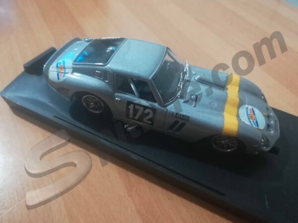 Automodello 1:43 marca Bang - Ferrari 250 GTO Tour de France 1964 colore grigio metallizzato