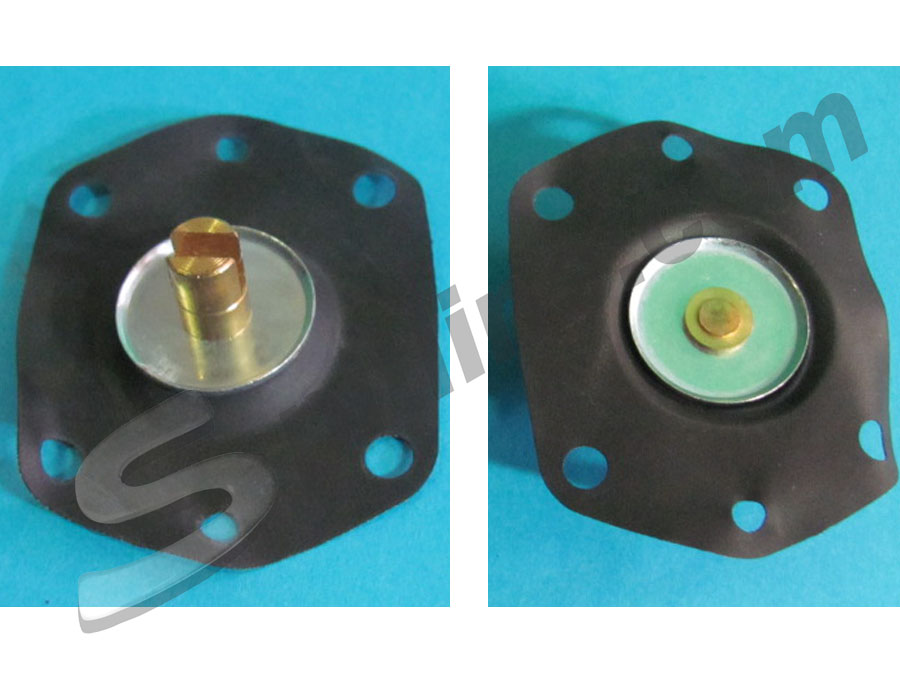 Membrana pompetta di ripresa (tipo grande) per carburatore Solex C35, Solex C40 2° tipo, ecc.