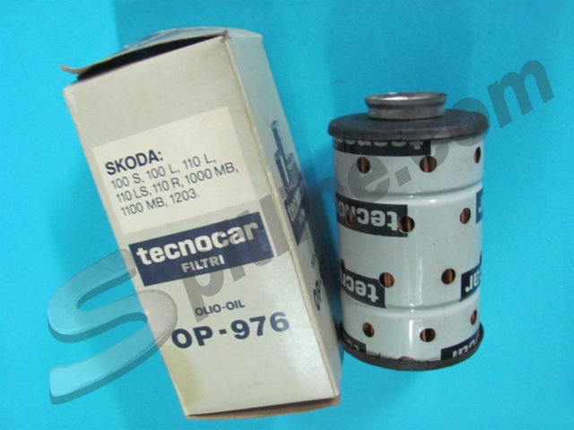 Filtro olio Tecnocar OP-976 Skoda 100 S, 100 L, 110 L, 110 LS, 110 R, 1000 MB, 1100 MB, 1203