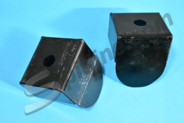 Coppia scatole di rinforzo attacchi posteriori telaio Lancia Fulvia Coupè e HF