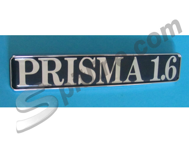 Scritta Prisma 1.6 per Lancia Prisma 1600