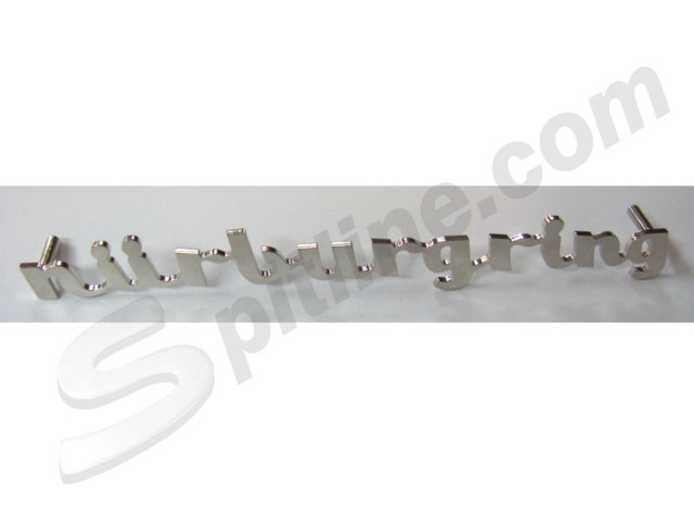 Scritta in metallo nurburgring (mm 130)