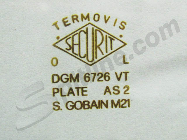 Vetro lunotto termico usato Alfa Romeo GT Junior 1300/1600, GT V. 1750/2000 Bertone