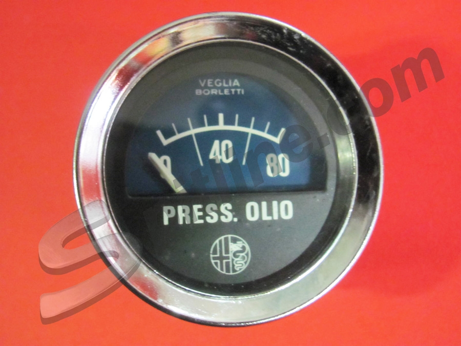 Strumento pressione olio Veglia Borletti usato Alfa Romeo Giulia Nuova Super 1300/1600 ('74→)