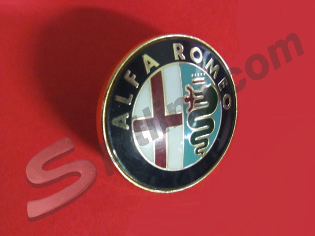 Stemma (Ø 40 mm) Alfa Romeo usato per centro volante ecc.