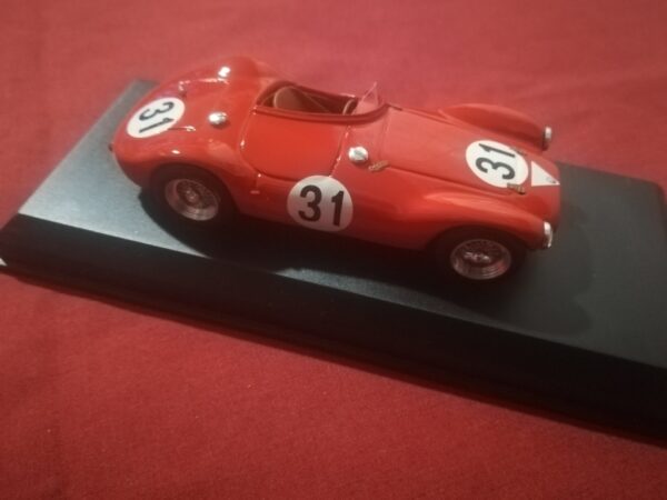 Automodello 1:43 marca Top Model - Ferrari 166 Spider Allemano Winner Giro di Sicilia 1948