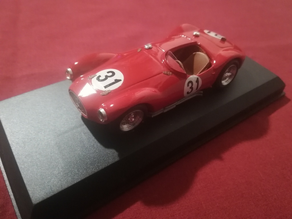 Automodello 1:43 marca Top Model - Ferrari 166 Spider Allemano Winner Giro di Sicilia 1948