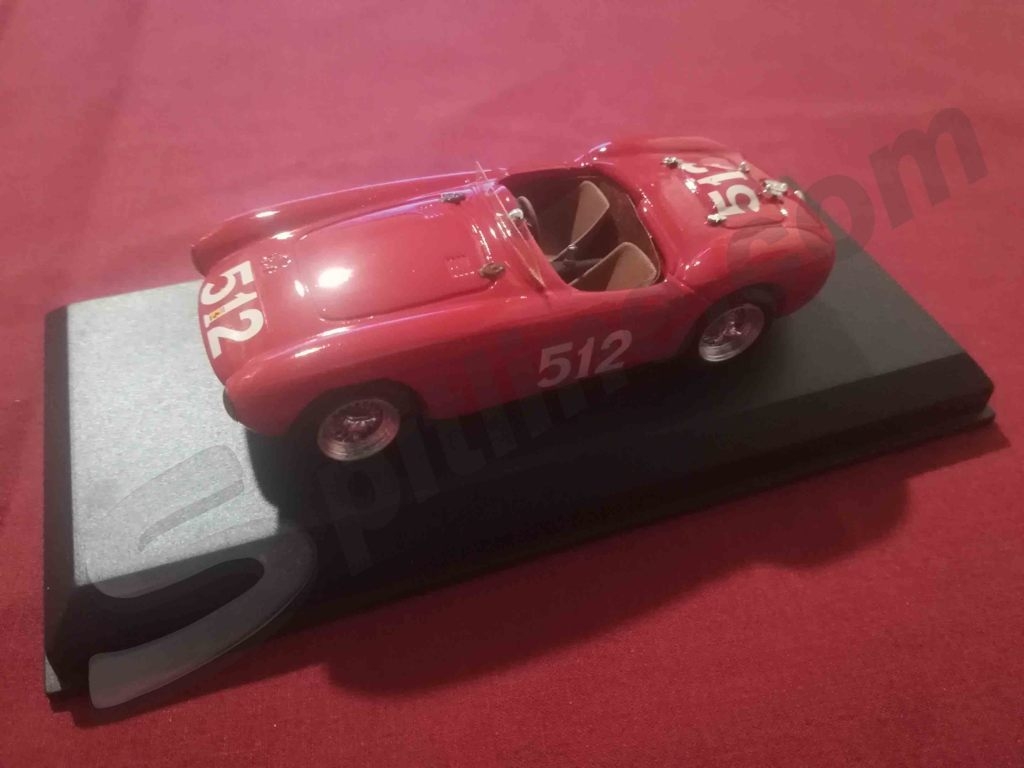 Automodello 1:43 marca Top Model - Ferrari 500 Mondial Mille Miglia 1954 (n. 512)